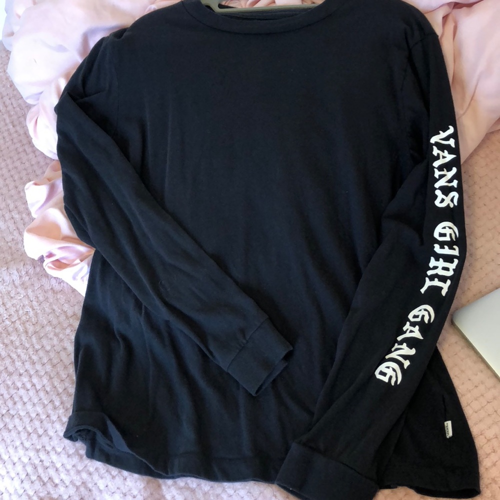 long sleeve vans shirt